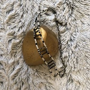 Free People beaded choker necklace